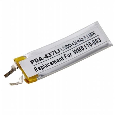 Dantona Dantona Industries PDA-437LI Replacement Nike+ Fuel Band SE Fitness Tracker Battery PDA-437LI